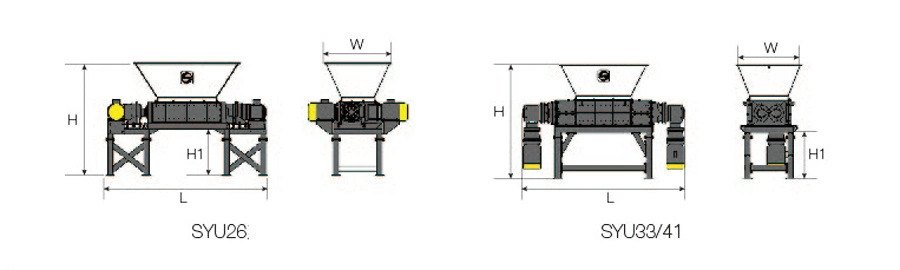 Plastic/Tire/Metal/Waste/Glass/Drum/Scrap Waste Shredder